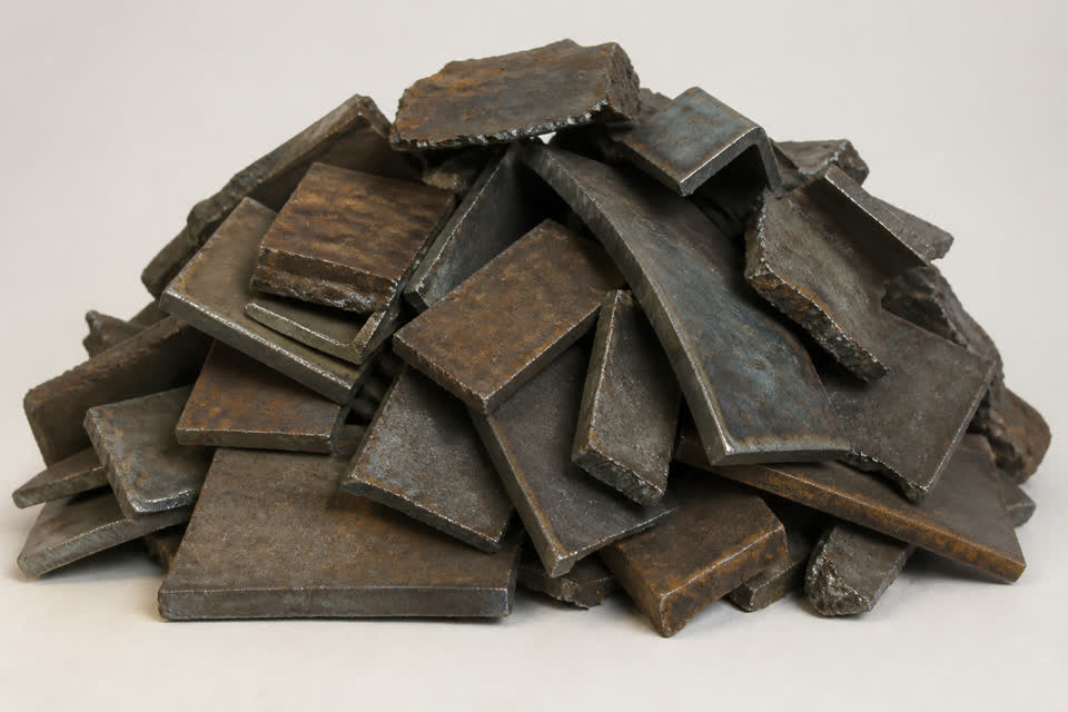 Heavy melting steel and iron scrap